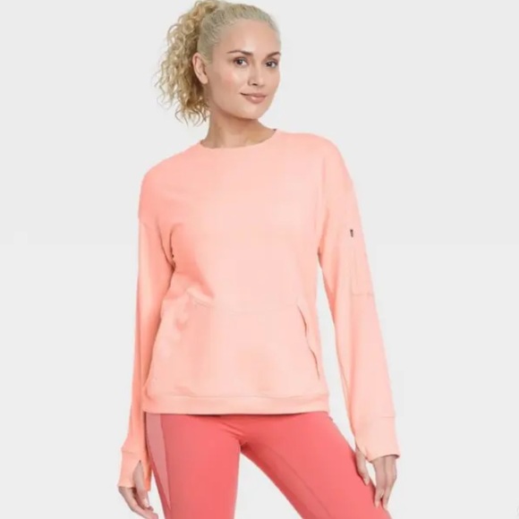 all in motion Tops - Athletic Peach Orange Pullover
